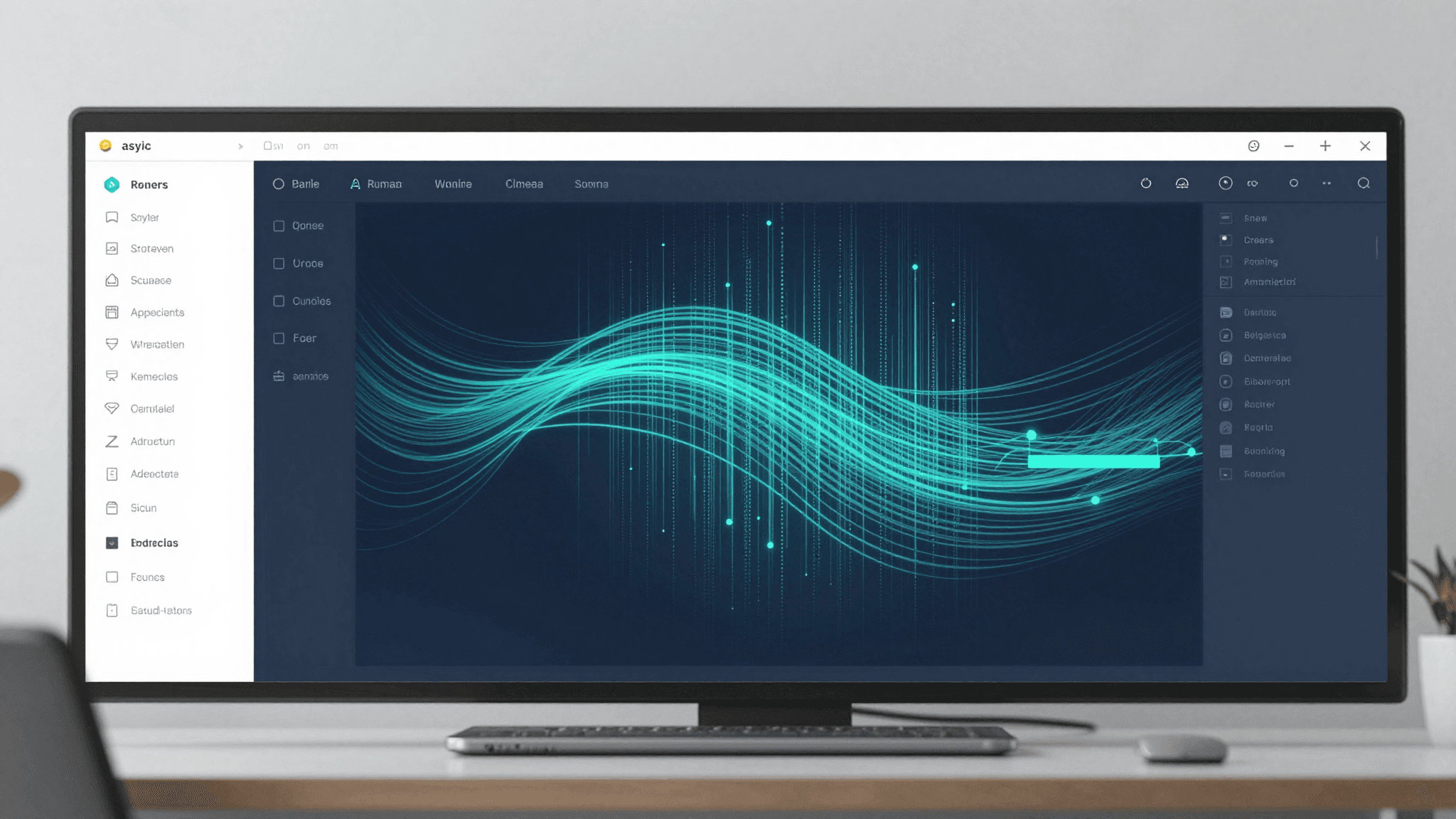 Asynchrone KI-Workflows mit Hintergrundverarbeitung auf einem modernen Dashboard